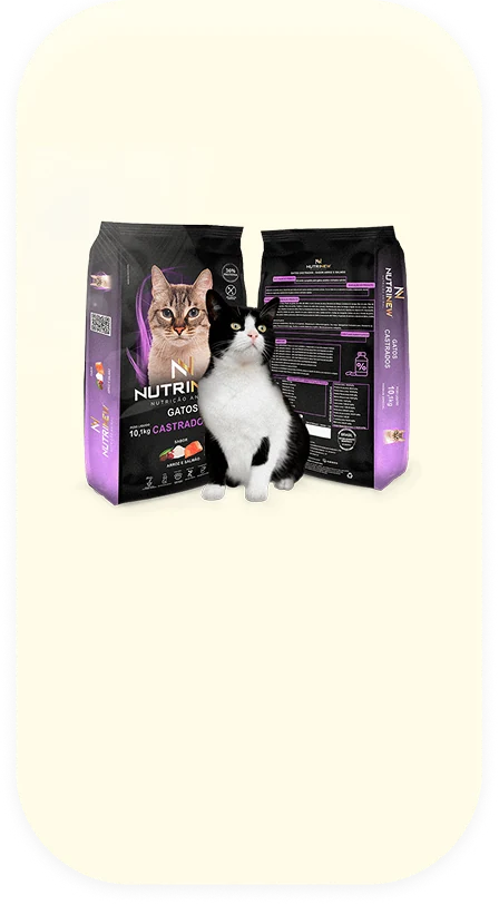 Embalagens Nutrinew Gatos Castrados